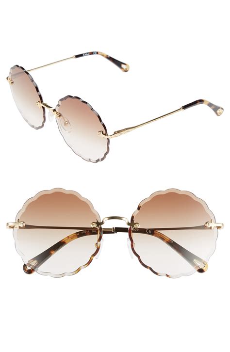 chloe rosie scalloped sunglasses|Chloé Sunglasses for Women .